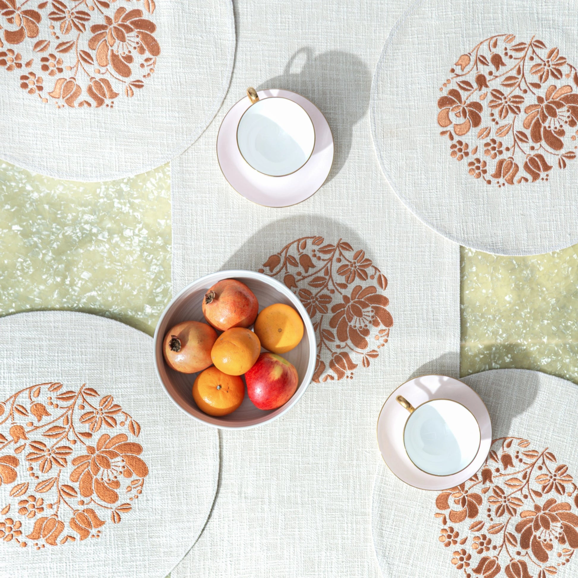 Slub Cotton Dining Set