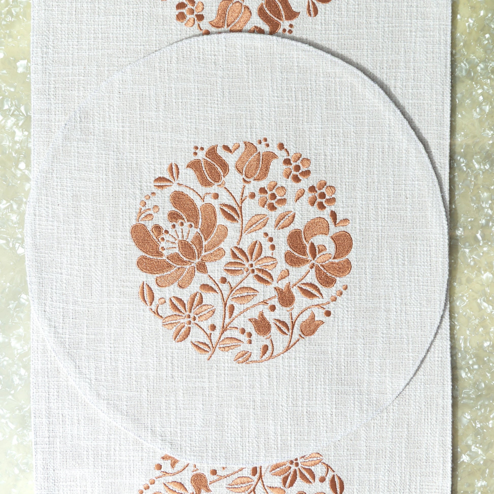 Slub Cotton Dining Set