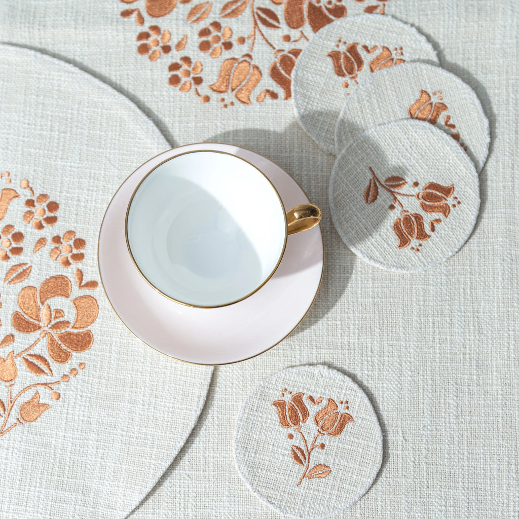 Slub Cotton Dining Set