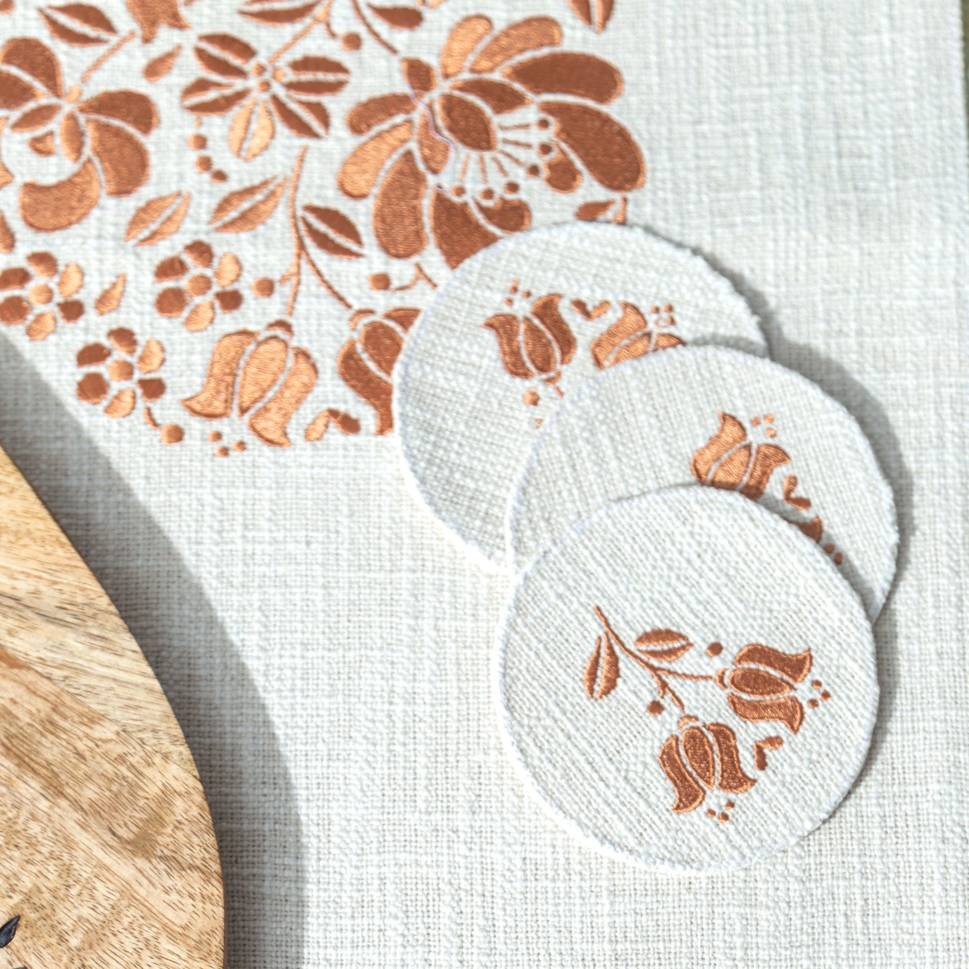 Slub Cotton Dining Set
