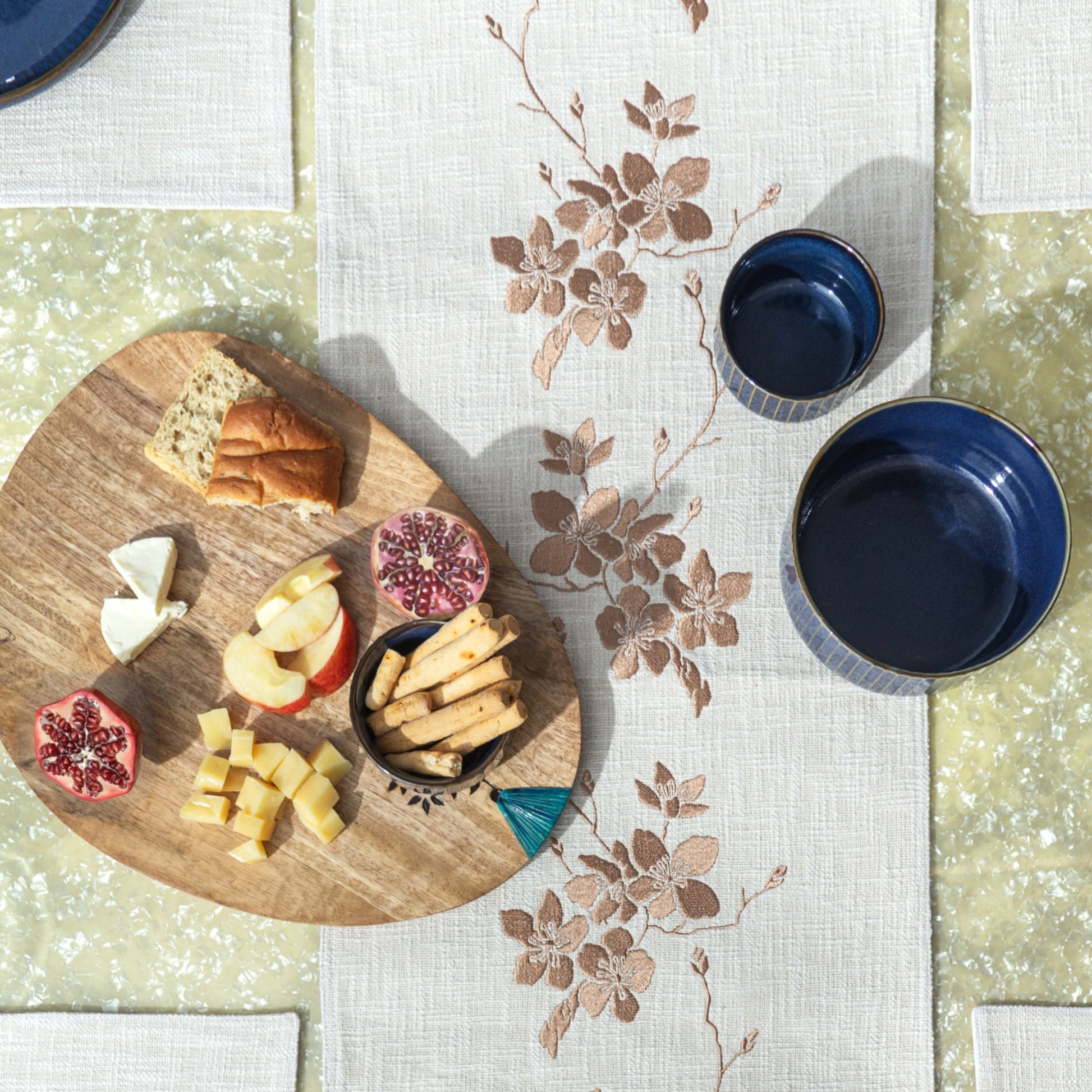 Slub Cotton Dining Set