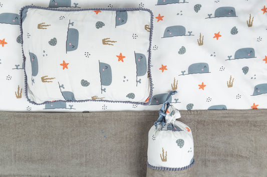 Bamboo Dream Nest | Baby Bedding set | Grey Giggles