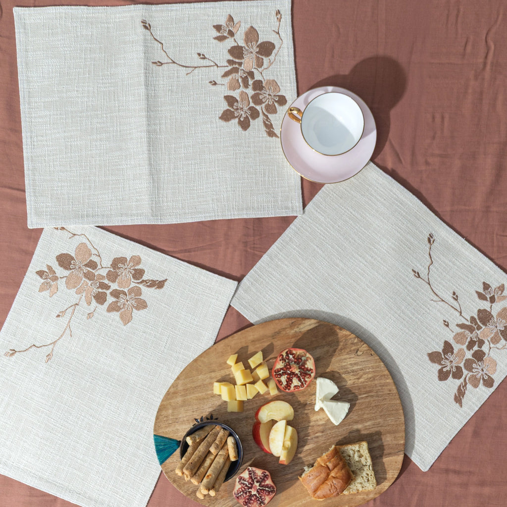 Slub Cotton Dining Set