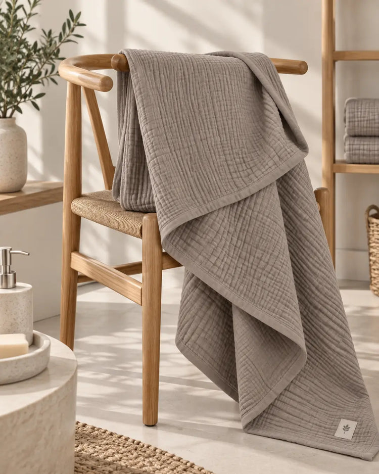 Muslin bath towel