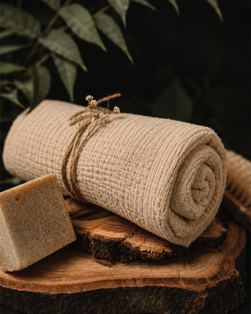 Muslin bath towel