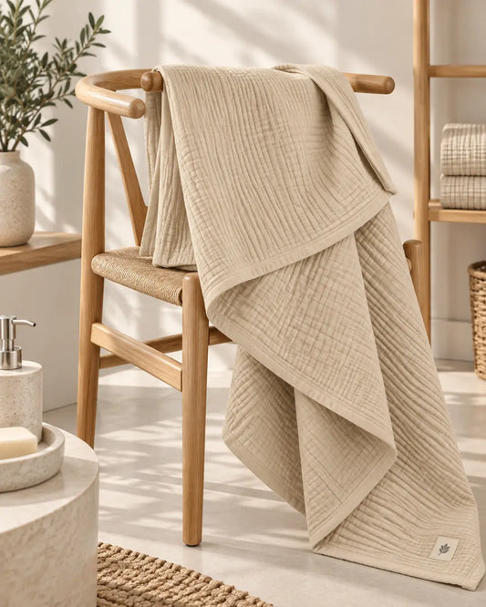 muslin towel for adults