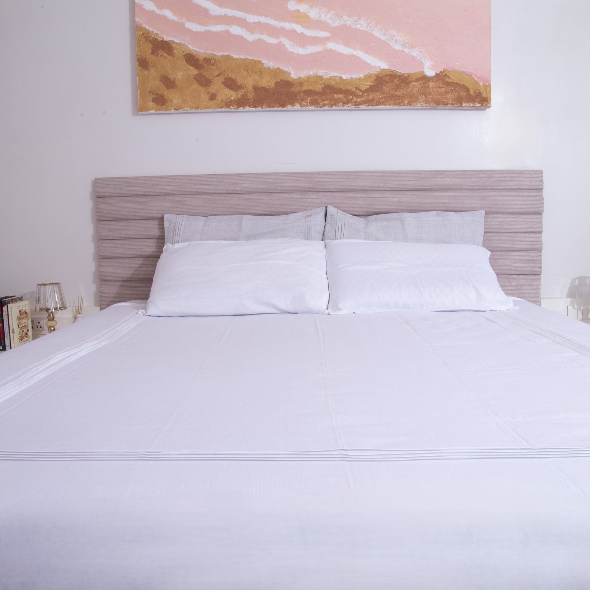 Hemp Pin Tucked | Pillow Covers